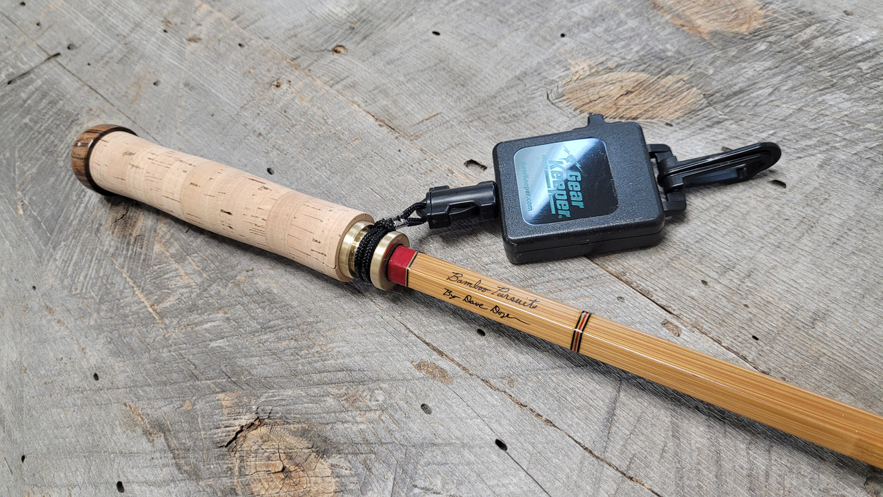 Finished Bamboo Wading Staff