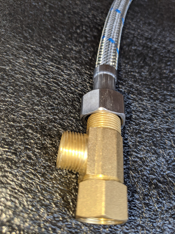 garden hose -> kitchen faucet