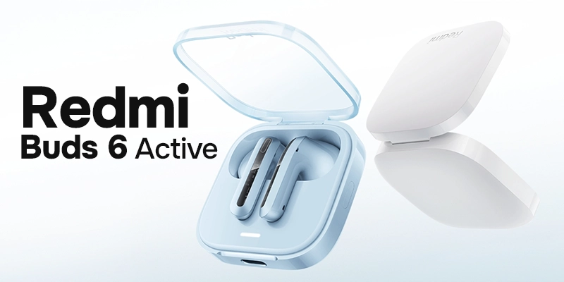 Xiaomi Redmi Buds 6 Active – Cuffie TWS Con Driver 14.2mm, 30h Batteria, Doppio Microfono E ENC