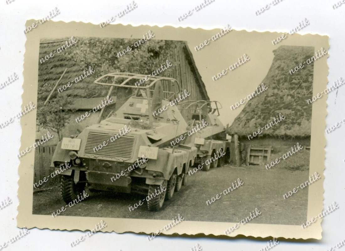Foto Ostfront, Panzerspähwagen 8-Rad Sd.Kfz.232,