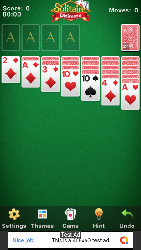 Solitaire Ultimate - Solitaire Game Android Studio Project with AdMob Ads + Ready to Publish - 2
