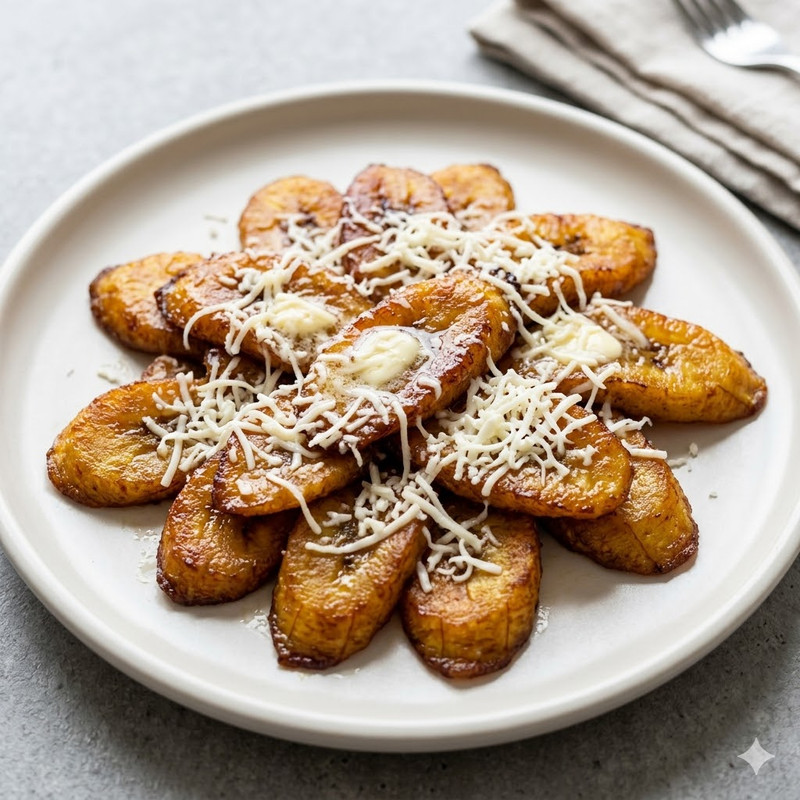 Tajadas De Plátano Macho Maduro (Ración)