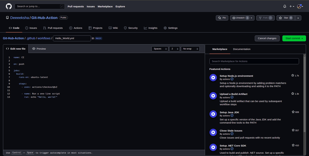How To Create CI/CD Pipeline Using GitHub Actions