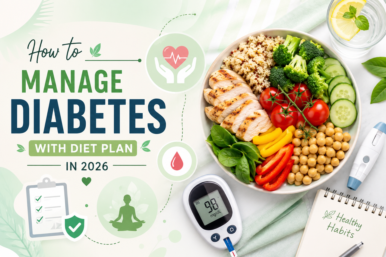 How to manage diabetes with diet plan at home in 2026