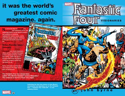 Fantastic Four Visionaries - John Byrne v01 (2009, 2nd print)