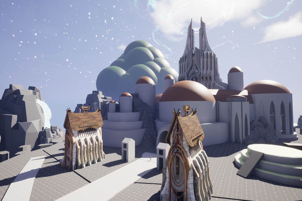 Castle Exterior Blockout 3