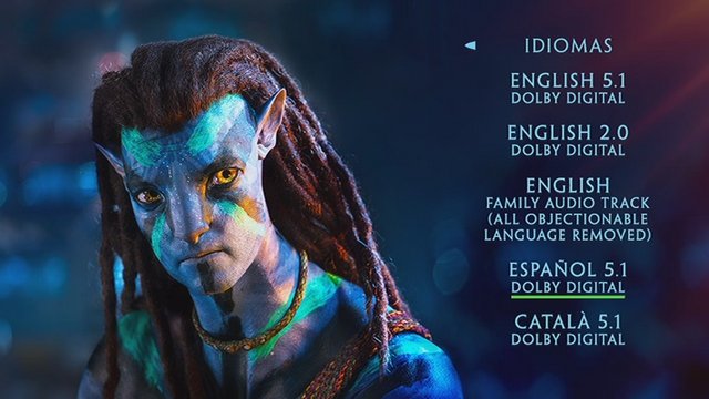 2 - Avatar 2, El Sentido del Agua [DVD9 Full] [Pal] [Cast/Ing/Cat] [Sub:Varios] [C.Ficción] [2022]