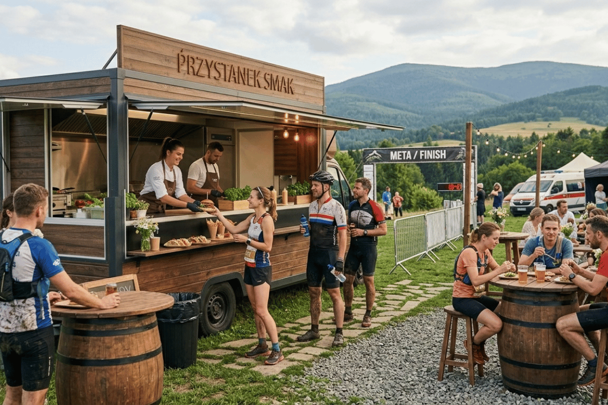 Food truck na zawody sportowe, rajd lub bieg - jak zaplanować obsługę uczestników