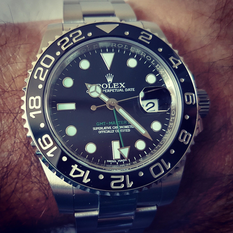 Rolex GMT Master II 40mm Ref 116710LN Cal. 3186 (2)