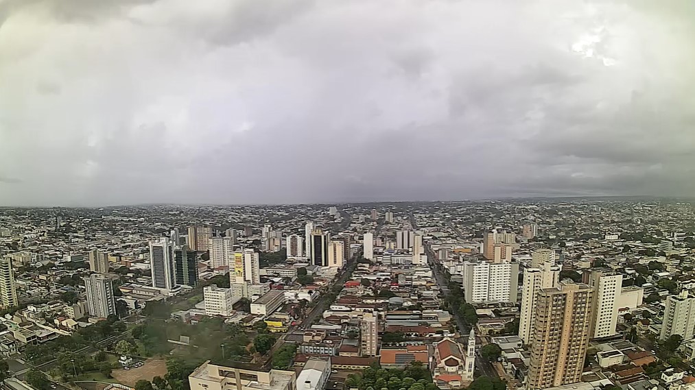 Campo Grande nesta manhã de segunda-feira ©FRANCISCO BRITTO