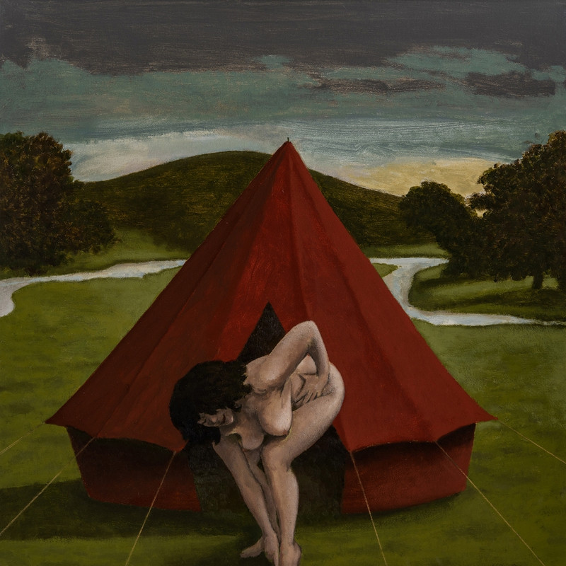 Brotherhood of the Ruralists David-inshaw-14-marcia-and-the-red-tent