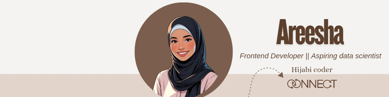 Areesha's Profile Banner
