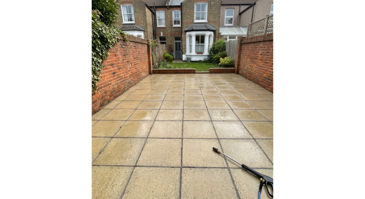 Patio After Cleaning