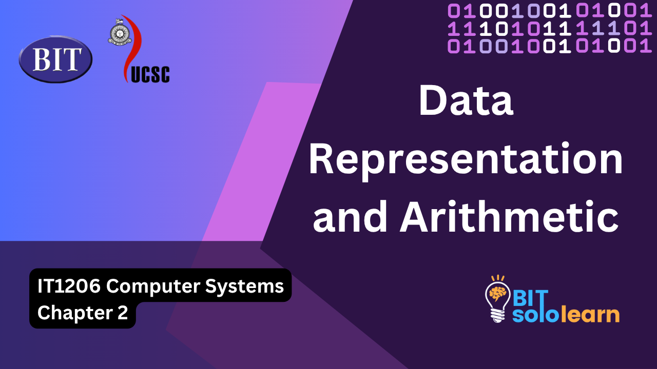 Data Representation and Arithmetic – Chapter 2 | IT1206 Computer Systems