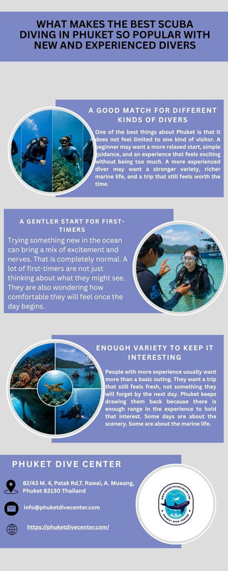 What Makes the Best Scuba Diving In Phuket So Popular with New and Experienced Divers