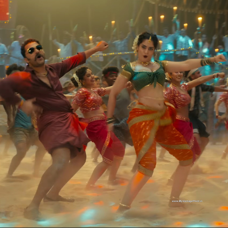 63 Ayesha Khan Hot Item Song MOTHA in Gangs of Godavari (2024)