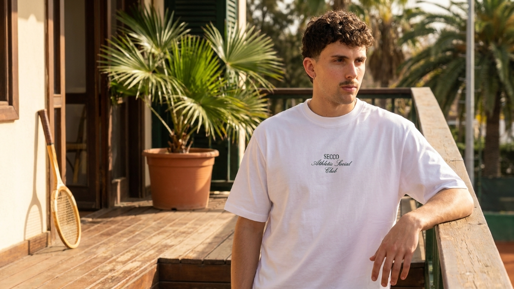 Athletic Social Club Tee Blanco