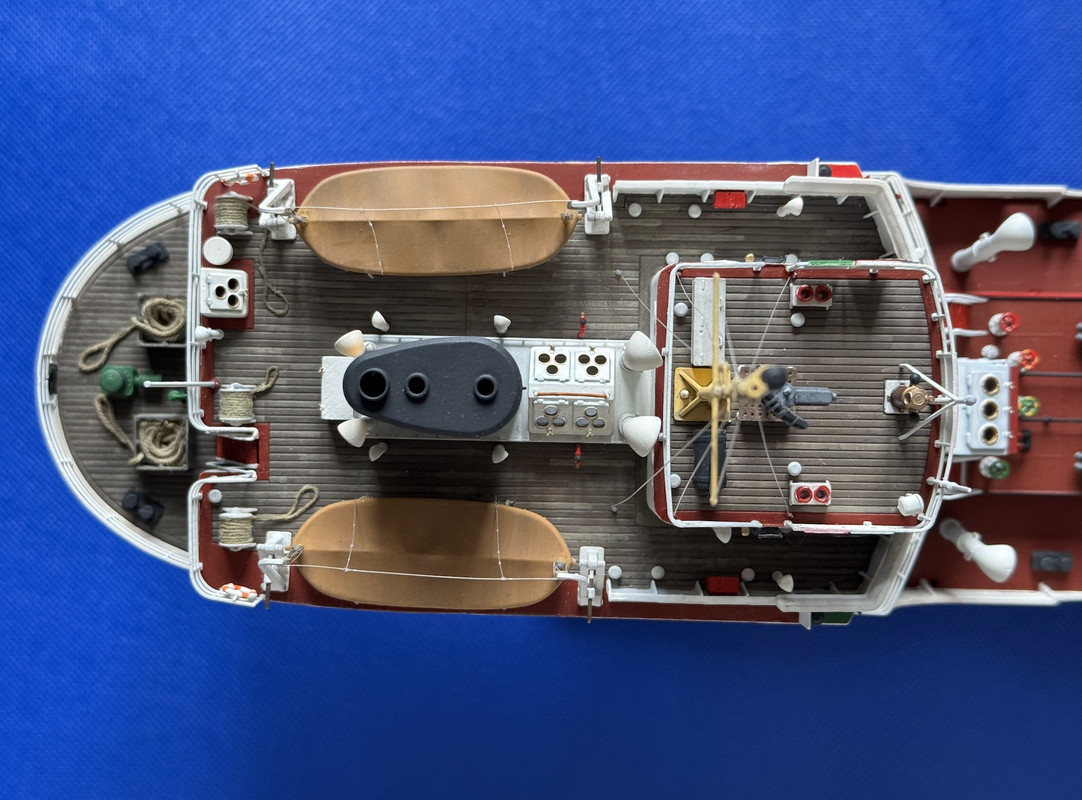 Ship model - Shell Welder - 1955 - UK Tanker Coaster - 3D Print - 1:100 8