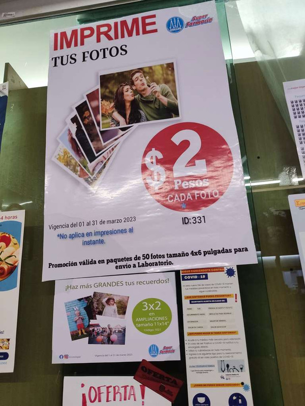 Farmacias Guadalajara (Jojutla): Fotos 4x6 a $2.0 c/u al mandar a imprimir 50 fotos (ver descripción) 
