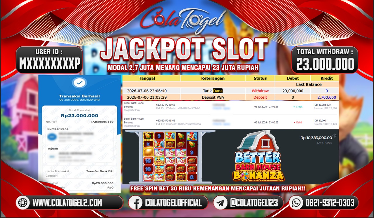 JACKPOT SLOT GACOR!!