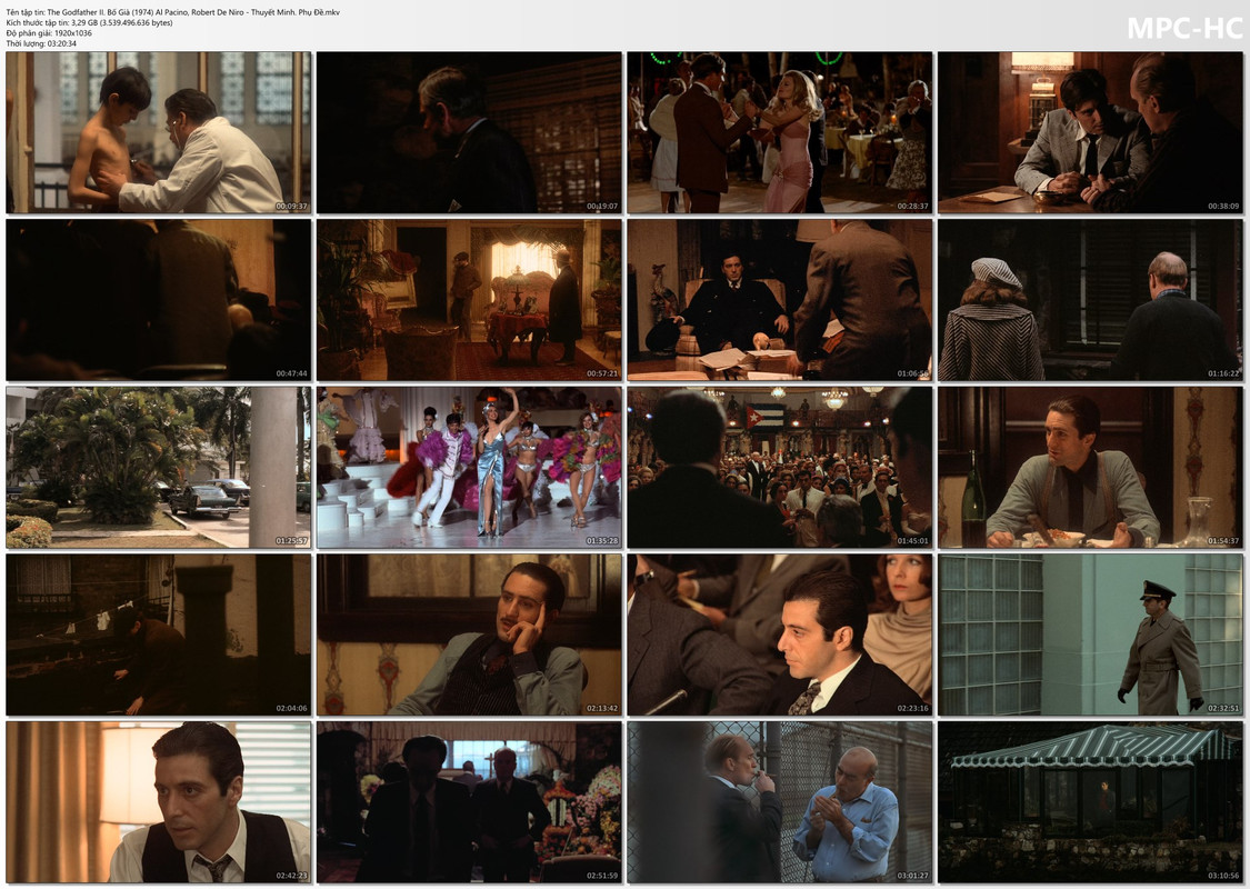 The Godfather II. Bố Già (1974) Al Pacino, Robert De Niro - Thuyết Minh. Phụ Đề.mkv_thumbs
