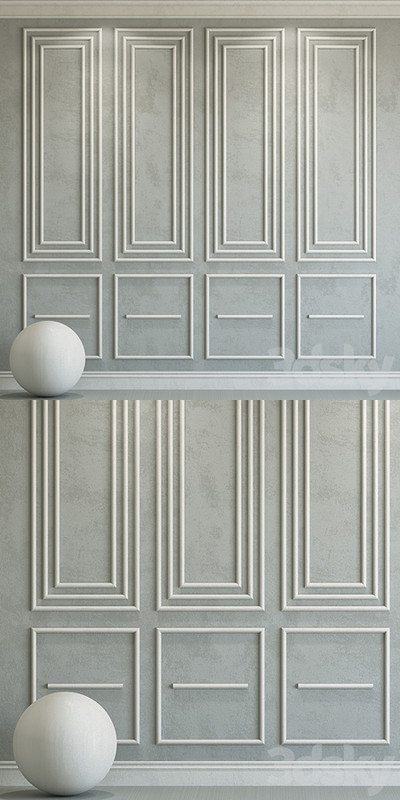Decorative plaster with molding 115
