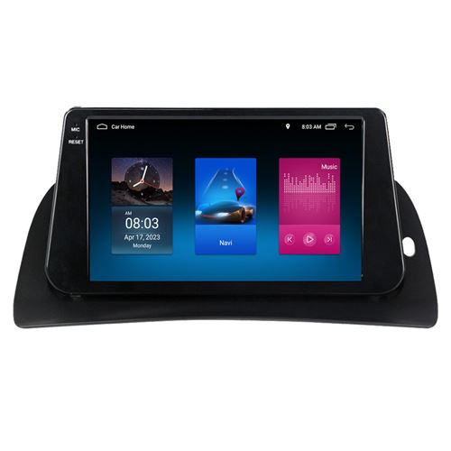 Autoradio Rover One Bluetooth Car Play 2 Din 6Go RAM 128Go ROM pour Renault Kangoo 2015 2018