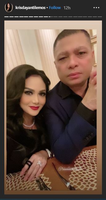 Suami Krisdayanti, Raul Lemos merayakan ulang tahun yang ke-50 tahun.

