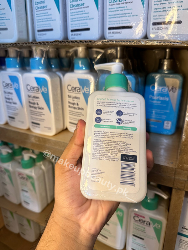 Cera ve Foaming Facial Cleanser 237 ML. - image 2