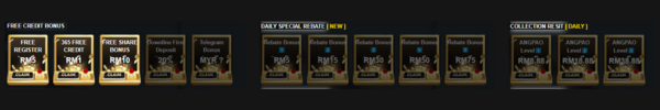 Ong777 Bonus and Game Interface