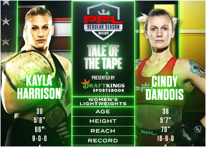 Кайла Харисън продължи на мачка в PFL