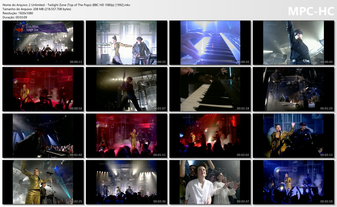 2 Unlimited - Twilight Zone (Top of The Pops) (BBC HD 1080p) [23.01.1992]