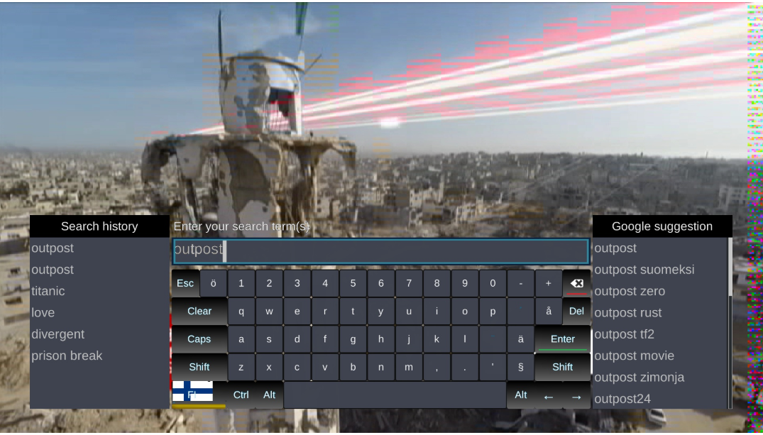 New virtual keyboard Plugin with windows layout Enigma2 System