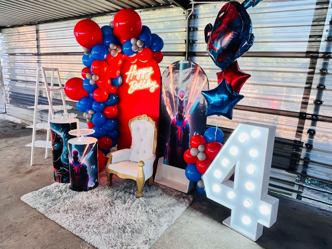 Real light up LOVE marquee letters at an Elite Parties ZA event in Durban