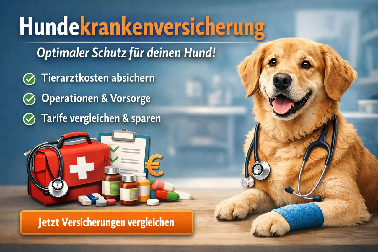 Hundekrankenversicherung Header