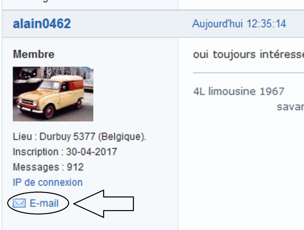 Capture  MP avec flèche