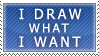 i draw what i want