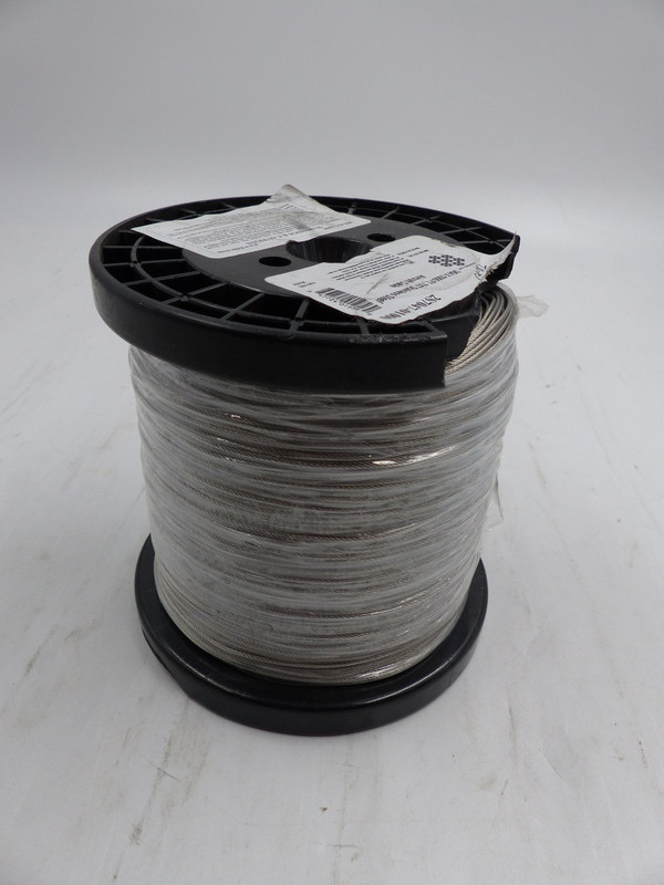 FEHR 1000' SPOOL 3/65 7X7 STAINLESS AIRCRAFT CABLE 2S7047-01000 $69.99
