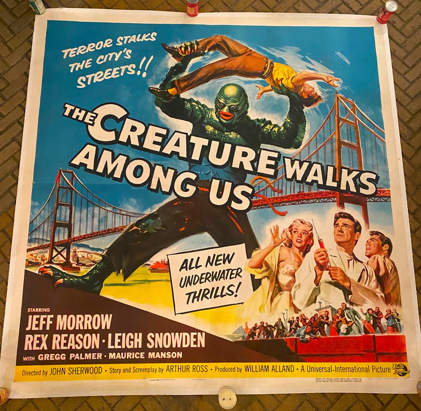 Creature Walks Among Us 6-Sheet