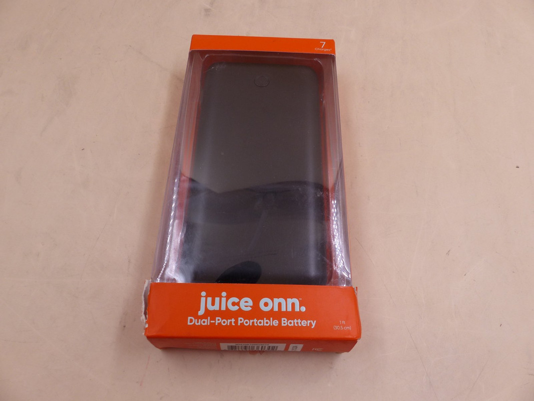 JUICE ONN 2132A WIA20B100058010 DUAL PORT PORTABLE BATTERY