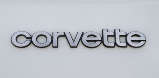 logo corvette 1980 2