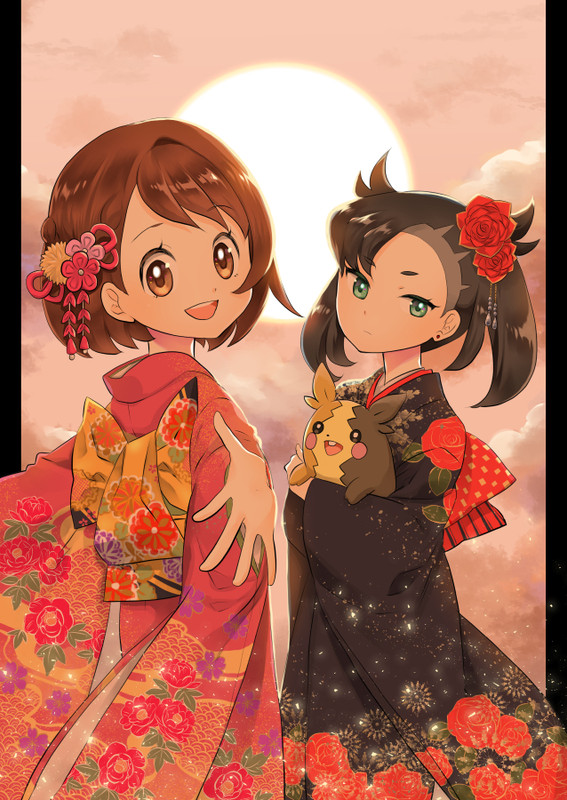 marnie-gloria-morpeko-and-morpeko-pokemo