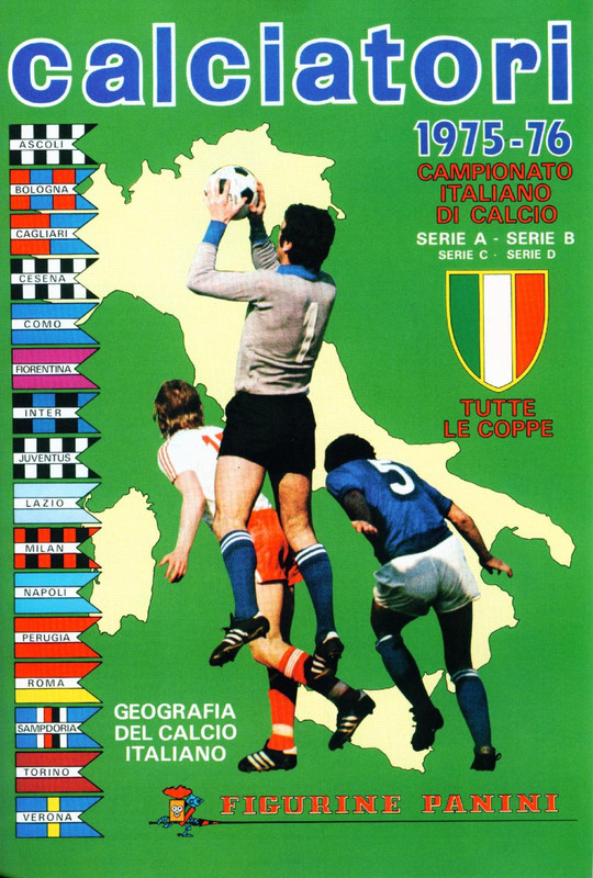 Collection Complète De Figurines Panini Napoli 1975/76 - 17 Figurines - Occasion Bon état