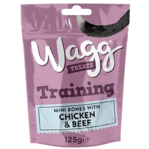 Wagg Training Beef and Chicken Dog Treats 125g Pack of 7