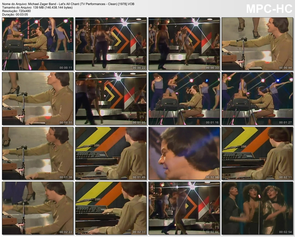 Michael Zager Band - Let's All Chant (TV Performances - Clean) [1978]