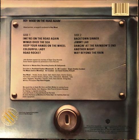 Roy Wood - On The Road Again (1979) [Vinyl Rip 1/5.64] DSD | DSF + MP3