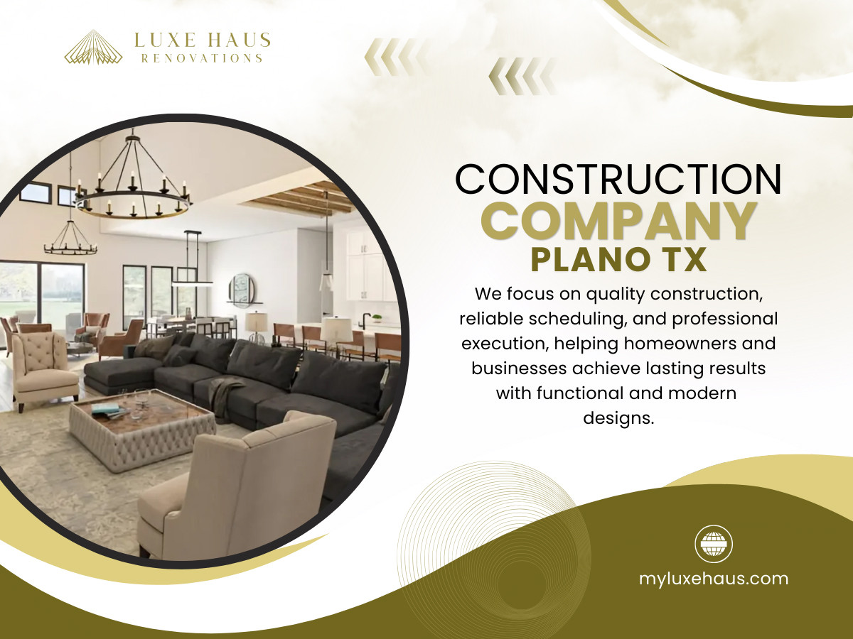 Plano TX Construction Company