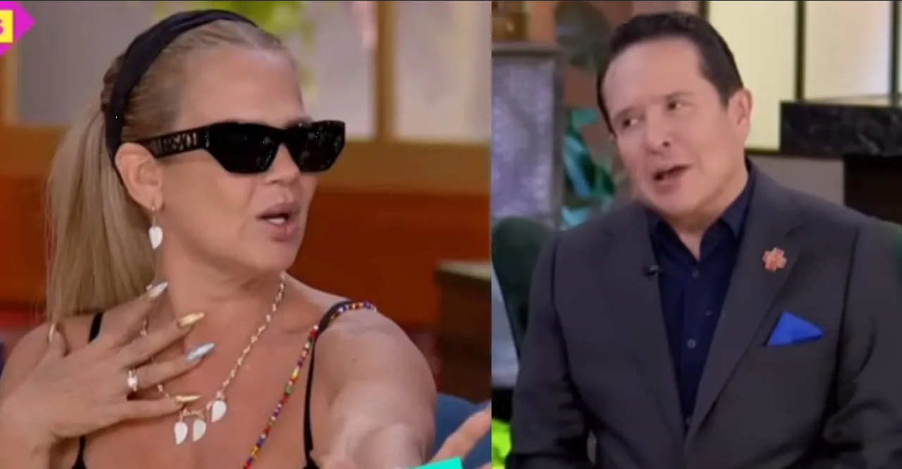 Tras fuertes peleas, Niurka y Gustavo Adolfo Infante se reconcilian en vivo