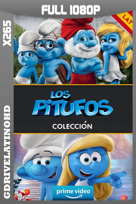 Los Pitufos – Colección (2011-2013) WEBRip x265 1080p Latino-Inglés-Castellano
