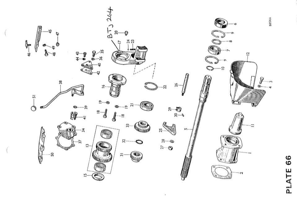2 speed pto lever diagram